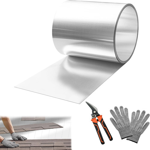50 aluminum flashing - 8'',